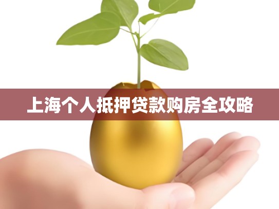上海个人抵押贷款购房全攻略