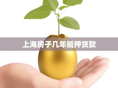 上海房子几年抵押贷款